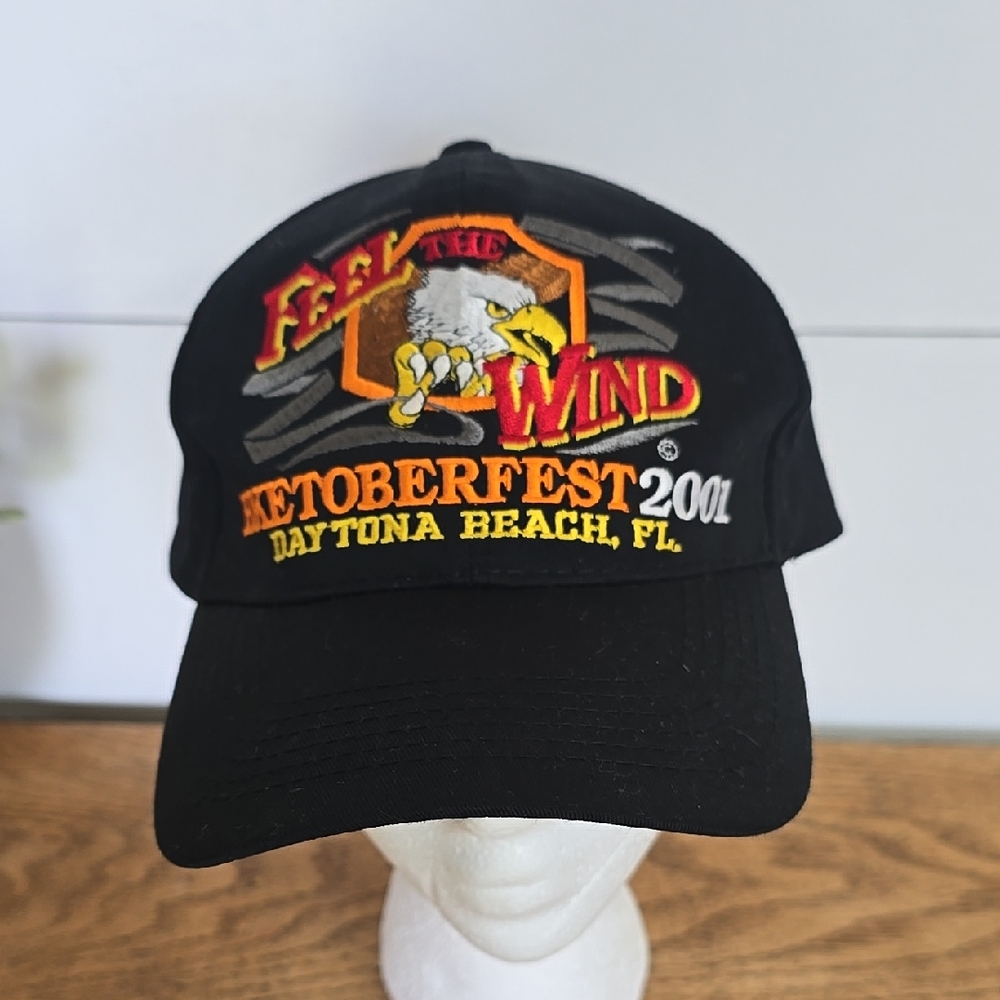 Vintage 2001 Biketoberfest Daytona Beach FL Hat